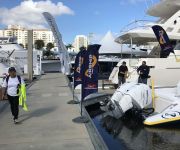 TNT Custom Marine Airship 330 at Fort Lauderdale Boat Show