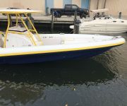 TNT Custom Marine Airship 330 at Fort Lauderdale Boat Show