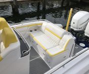 TNT Custom Marine Airship 330 at Fort Lauderdale Boat Show