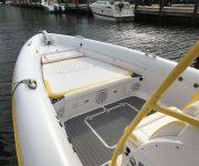 TNT Custom Marine Airship 330 at Fort Lauderdale Boat Show