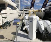 TNT Custom Marine Airship 330 at Fort Lauderdale Boat Show