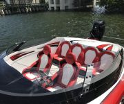 TNT Sea Trials New 340X MTI Twin Mercury 400 Outboard Cat
