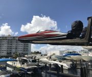 TNT Sea Trials New 340X MTI Twin Mercury 400 Outboard Cat