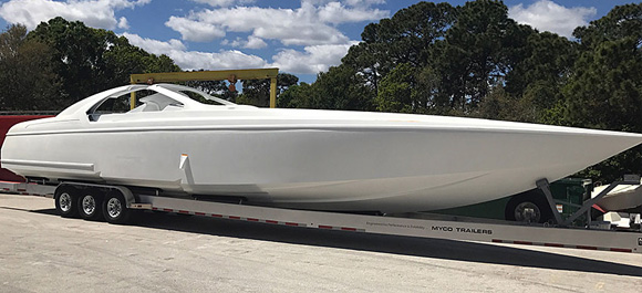48' Doug Wright–Built V–Bottom Rigging By TNT Custom Marine