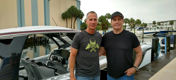Johnny Tomlinson from TNT Custom Marine Takes John Travolta Out in an MTI Center Console