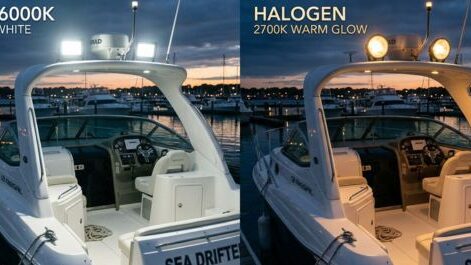 Upgrading Your Boat’s Lighting LED vs Halogen
